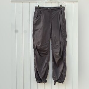 Hollister Charcoal Cargo Pants- Baggy- small